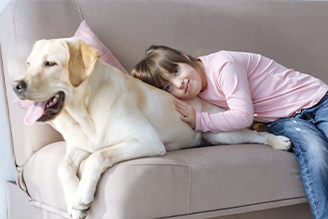 Terapia asistida con perros para personas con discapacidad